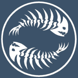 Fish Skeleton Card Icon