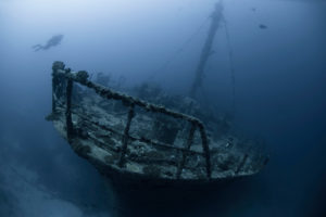 MV Kudhima Wreck in the Maldives